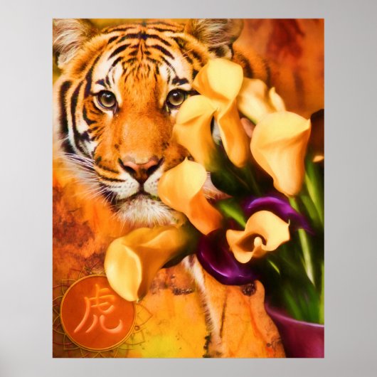 TIGERS HOUDEN VAN STROMEN POSTER (Voorkant)