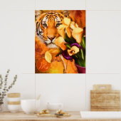 TIGERS HOUDEN VAN STROMEN POSTER (Keuken)