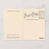 Tigers in de sneeuw, klassieke Chinese kunst Briefkaart (Achterkant)