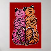 Tigers in Love Poster (Voorkant)