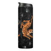 Tigers Japanse kunststijl Thermal Tumbler Thermosbeker (Geroteerd rechts)