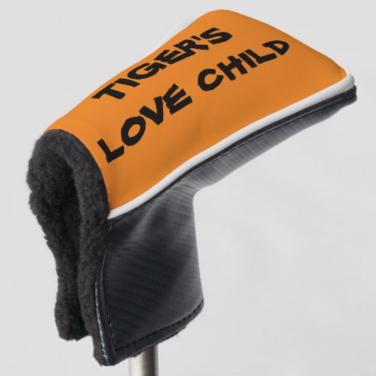 Tiger's Love Child Golfheadcover (3/4 voorkant)