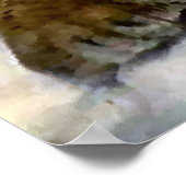 Tigers Lovers Art Poster (Hoek)