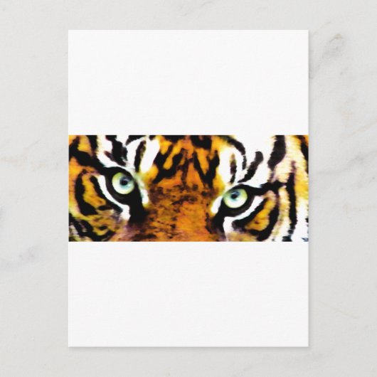 TIGER'S OGEN. BRIEFKAART (Voorkant)