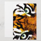 TIGER'S OGEN. BRIEFPAPIER (Voorkant / Achterkant)