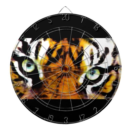 TIGER'S OGEN. DARTBORD (Voorkant)