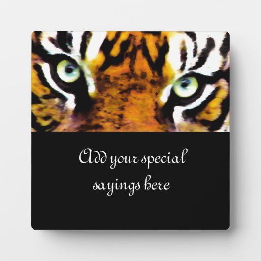 TIGER'S OGEN. FOTOPLAAT (Voorkant)
