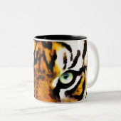 TIGER'S OGEN. TWEEKLEURIGE KOFFIEMOK (Voorkant rechts)
