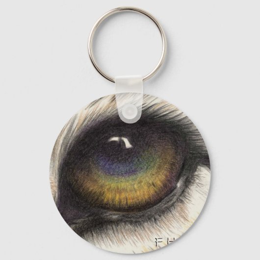 Tiger's oog sleutelhanger (Voorkant)
