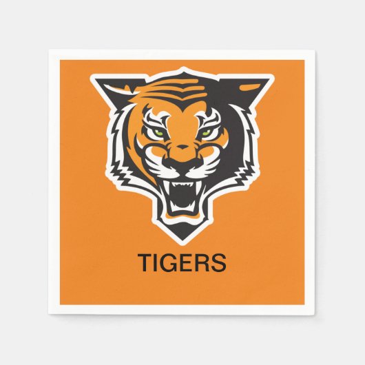 TIGERS Paper Napkins Servet (Voorkant)