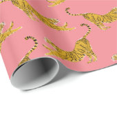 Tigers Patroon Cadeaupapier (Rol Hoek)