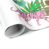 Tigers Patroon Cadeaupapier (Rol Hoek)