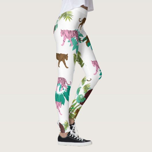 Tigers Patroon Leggings (Rechts)