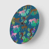 Tigers Patroon Ronde Klok (Hoek)