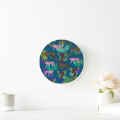 Tigers Patroon Ronde Klok (Huis)