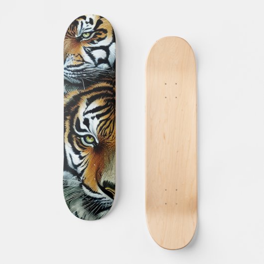 Tigers Persoonlijk Skateboard (Voorkant)