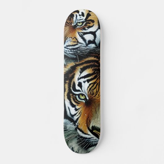 Tigers Persoonlijk Skateboard (Voorkant)