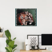 Tigers Poster (Thuiskantoor)