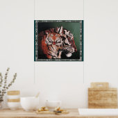 Tigers Poster (Keuken)