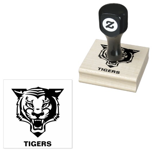 TIGERS RUBBERSTEMPEL (Gestempeld)