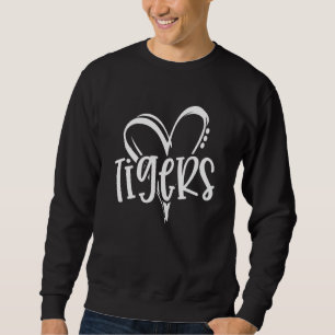Tigers School Sport Fan Team Spirit Heart Trui