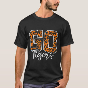Tigers School Sport Fan Team Spirit Mascotte Schat T-shirt