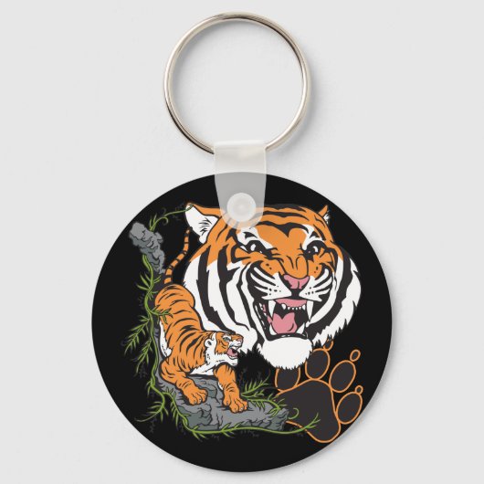 Tigers Sleutelhanger (Voorkant)