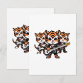 Tigers speelband informatiekaartje (Voorkant / Achterkant)