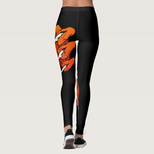 Tigers Sport Football Basketbal Legging (Achterkant)