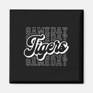Tigers Sportmascotte - Voor Tigers Team Voetbal Am Magneet