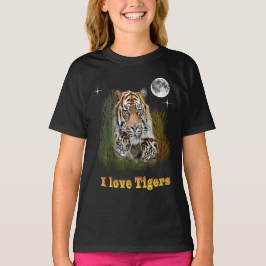 Tigers T-Shirt (Voorkant)