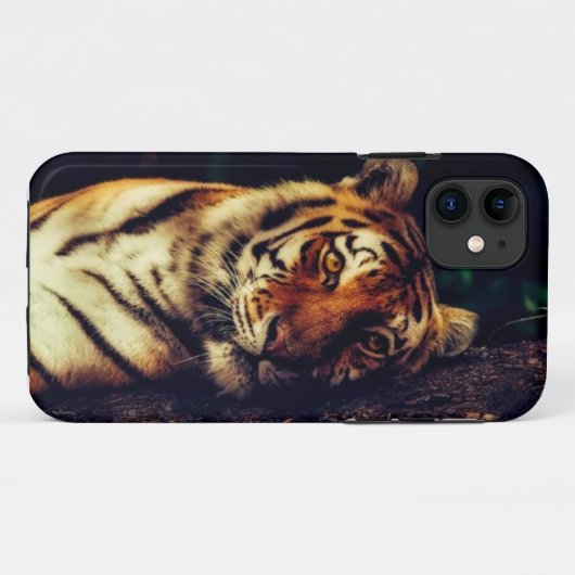 Tiger's Touch Case-Mate iPhone Case (Achterkant (horizontaal))