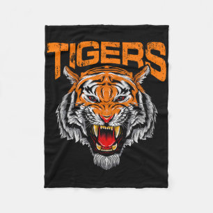 Tigers Voetbalschool Sporten Bedrukte Wedstrijd Da Fleece Deken