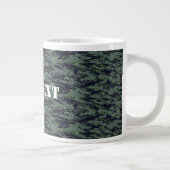 Tigerstripe Green Camouflage Grote Koffiekop (Rechts)