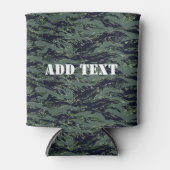 Tigerstripe Olive Green Camouflage Blikjeskoeler (Voorkant)