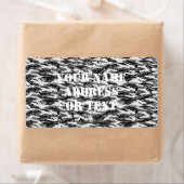 Tigerstripe Urban Camouflage - Zwart & grijs Etiket (Insitu)