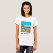 Tigertail Beach Marco Island, Florida Apparel T-shirt (Voorkant volledig)