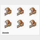 tigertriple.com Blad van (6) 3" stickers (Vel)