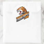 tigertriple.com Blad van (6) 3" stickers (Tas)