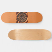 Tigervan boterkaramel persoonlijk skateboard (Horizontaal)