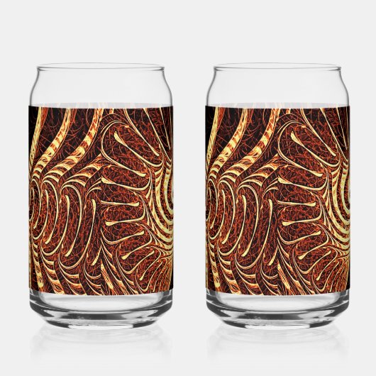 Tigervis Blikvorm Glas (Rechts)