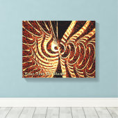 Tigervis Canvas Afdruk (Insitu (Houten vloer))