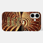 Tigervis Case-Mate iPhone Case (Achterkant (horizontaal))