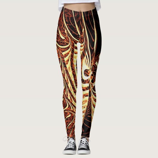 Tigervis Leggings (Voorkant)