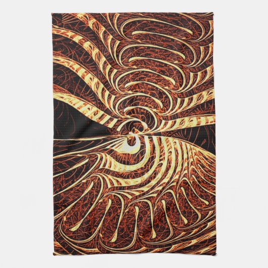 Tigervis Theedoek (Verticaal)