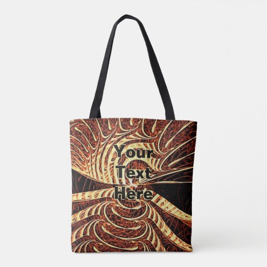 Tigervis Tote Bag (Achterkant)