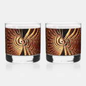 Tigervis Whisky Glas (Voorkant)