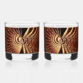 Tigervis Whisky Glas (Achterkant)