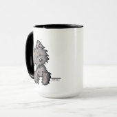Tigervlek Cairn Terrier Mok (Voorkant links)