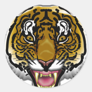 TigerX-Sticker Ronde Sticker